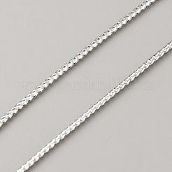 100M Braided Polyester Metallic Cord&nbsp;OCOR-WH0101-221B