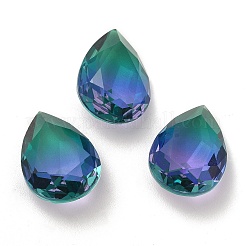 Faceted K9 Glass Rhinestone Cabochons&nbsp;GGLA-B002-02B