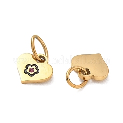 304 Stainless Steel Enamel Pendants&nbsp;SA-CBA49D2-04G