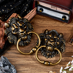 Lion Alloy Box Handles&nbsp;FIND-WH0173-543