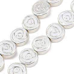 Electroplated Synthetic Non-magnetic Hematite Beads Strands&nbsp;G-C156-07