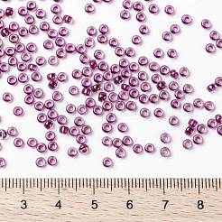 MIYUKIラウンドロカイユビーズ  日本製シードビーズ  （rr3736)  8/0  3mm  穴：1mm  約422~455PCS /ボトル  10 G /ボトル&nbsp;SEED-JP0009-RR3736