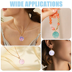 50Pcs Zinc Alloy Open Back Bezel Pendants&nbsp;FIND-CA0011-54KCG