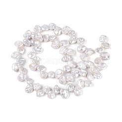 Natural Baroque Keshi Pearl Beads Strands&nbsp;PEAR-S022-03A