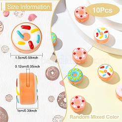 10Pcs Handmade Lampwork Beads&nbsp;LAMP-YW0001-31