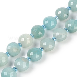 Natural Amazonite Beads Strands&nbsp;G-B094-A09-01