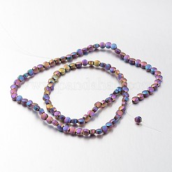 Electroplate Non-magnetic Synthetic Hematite Bead Strands&nbsp;G-F300-33B-F02