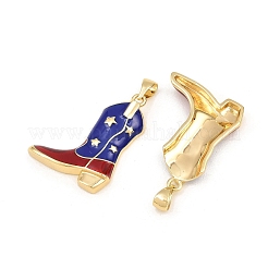 Brass Enamel Pendants&nbsp;KK-CBA5CB0-11G