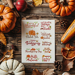 PVC Plastic Clear Stamps&nbsp;DIY-WH0631-0379