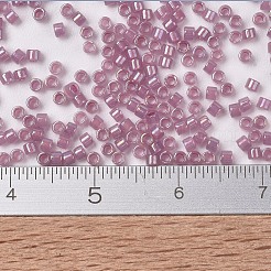 MIYUKIデリカビーズ  シリンダー  日本製シードビーズ  11/0  （db1752)スパークリング蘭裏地オパールab  1.3x1.6mm  穴：0.8mm  約2000PCS /ボトル  10 G /ボトル&nbsp;SEED-JP0008-DB1752