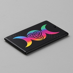 Printed Acrylic Pendants&nbsp;OACR-WH0036-23D