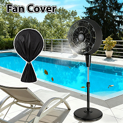 1Pc 210D Oxford Cloth Floor-standing Fan Cover&nbsp;AJEW-CN0007-13