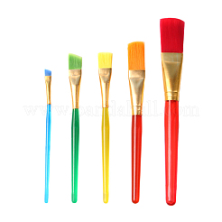 Plastic Children's Nylon Brush Head Tempera Paint Brush Set&nbsp;DRAW-PW0001-092