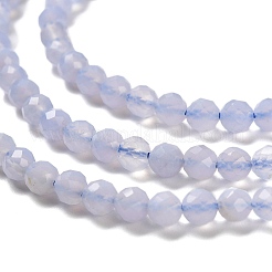 Natural Blue Lace Agate Beads Strands&nbsp;G-Z074-A01-02