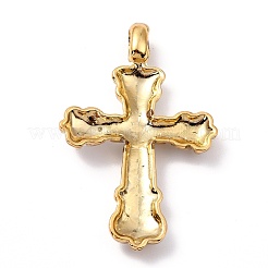 Rack Plating Alloy Enamel Big Pendants&nbsp;ZIRC-I054-25G