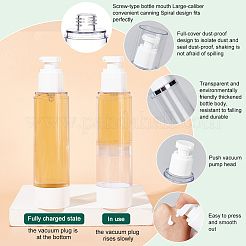 Empty Portable Plastic Airless Pump Bottles&nbsp;LS-AJEW-WH0299-91B