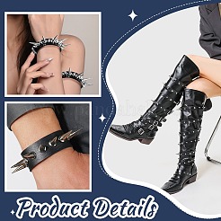 24Pcs 4 Colors Alloy Rivets Set&nbsp;FIND-WR0011-61