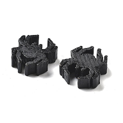ウッドビーズ  クモ  ブラック  21x19x6.5mm  穴：2mm&nbsp;WOOD-G023-21