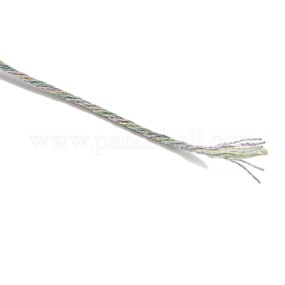 12プライポリエステルコード  ラウンド  ミディアムアクアマリン  0.8mm  約27.34ヤード（25m）/ロール&nbsp;X1-OCOR-TAC0008-33C-1