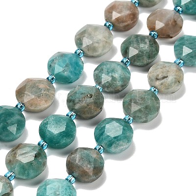Natural Amazonite Beads Strands&nbsp;G-NH0004-052-1