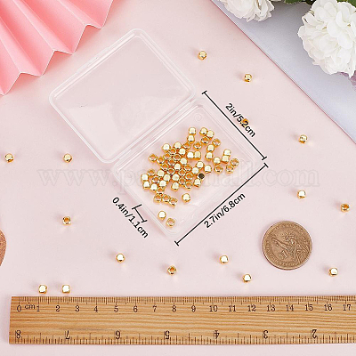 Brass Beads&nbsp;KK-CN0003-32C-1