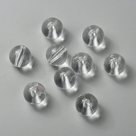 透明なアクリルビーズ  ラウンド  透明  サイズ：直径18mm  穴：2mm  約137個/500g&nbsp;PL530-1
