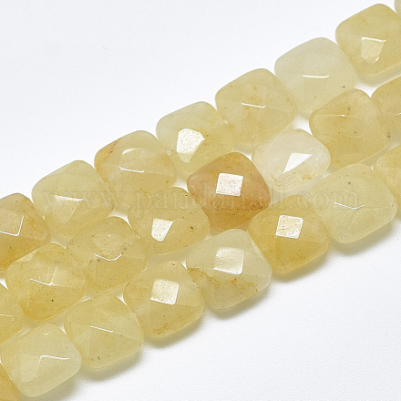 Natural Topaz Jade Beads Strands G-S357-D01-12-1