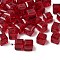 K9 Glass, Imitation Austrian Crystal Beads, Grade AAA, Faceted, Cube, Dark Red, 8x8x8mm(size within the error range of 0.5~1mm), Hole: 0.9~1.6mm