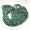 Polyester & Spandex Cord Ropes, 1 Inner Core, with Patterns, for Shoe Lace Cord Making, Spring Green, 2mm, about 109.36 yards(100m)/bundle