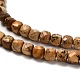 Natural Picture Jasper Beads Strands&nbsp;G-H078-C14-01-4
