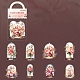 Waterproof PET Stickers Set&nbsp;DIY-S046-03B-1