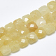 Natural Topaz Jade Beads Strands&nbsp;G-S357-D01-12-1