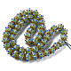Opaque Handmade Bumpy Lampwork Beads Strands&nbsp;LAMP-T007-18-A01-2