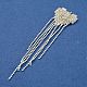 Brass Rhinestone Pendants&nbsp;KK-I715-15S-02-2