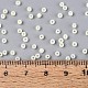 ガラスシードビーズ  セイロン  ラウンド  緑黄  12/0  2mm  穴：1mm  約30000個/ポンド&nbsp;SEED-A011-2mm-152-4