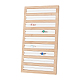 9-Slot Bamboo Ring Organizer Display Trays&nbsp;EDIS-WH0016-044A-1