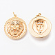 Brass Pendants&nbsp;KK-N232-187G-NF-2