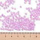 ガラスシードビーズ  セイロン  ラウンド  スミレ  3~3.5x1.8~3.7mm  12150個/ポンド&nbsp;SEED-XCP0001-03-3