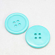 樹脂ボタン  染め  フラットラウンド  ミックスカラー  34x4mm  穴：3mm  98個/袋&nbsp;RESI-D030-34mm-M-2