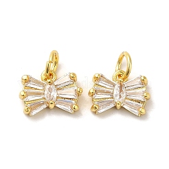 Brass Cubic Zirconia Pendant&nbsp;KK-K273-02