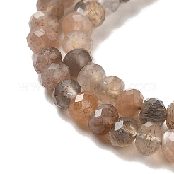 Natural Multi-Moonstone Beads Strands&nbsp;G-B074-A08-01