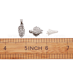 真鍮のアイスピックピンチベイル  ミックスカラー  5pcs /サイズ  15個/セット&nbsp;KK-TA0007-15