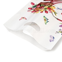 50Pcs 2 Styles Floral Bike Printed Plastic Gift Storage Tote Bags&nbsp;PL-CBAAD12-07