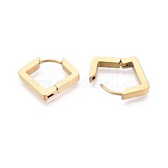 304 Stainless Steel Hoop Earrings&nbsp;STAS-T074-36G