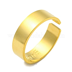 304 Stainless Steel Open Eye  Cuff Rings&nbsp;LS-RJEW-G306-02G