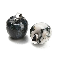 Natural Tree Agate Pendants&nbsp;GG-K002-15F