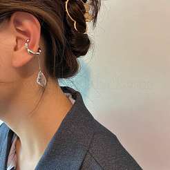 Alloy & Glass Cuff Earrings&nbsp;WG972F7-01