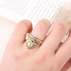 Retro Braass Cuff Open Rings&nbsp;WG081C7-01