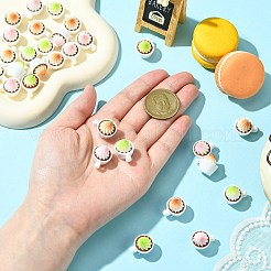 ミニコーヒーカップ樹脂ディスプレイデコレーション30個3色  ドールハウス マイクロ風景装飾アクセサリー  ミックスカラー  14.5x17.5x14mm  10個/カラー&nbsp;DJEW-CJ0001-10