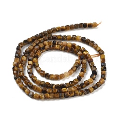 Natural Tiger Eye Beads Strands&nbsp;G-H042-B04-01